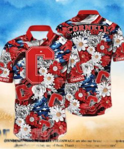 Cornell Big Red NCAA Independence Day Full Print Classic Hawaiian Shirt