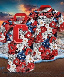 Cornell Big Red NCAA Independence Day Full Print Classic Hawaiian Shirt