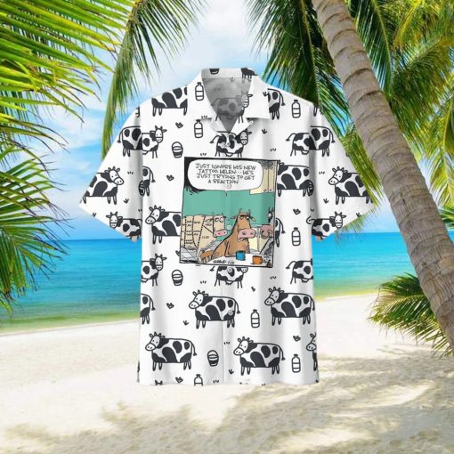 Cow Lovers Gift 3D Hawaiian Shirt