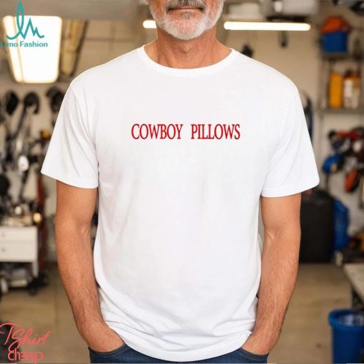 Cowboy pillows shirt