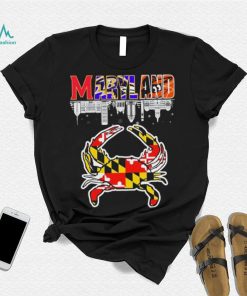 Crab Maryland Skyline Sports Teams Shirt