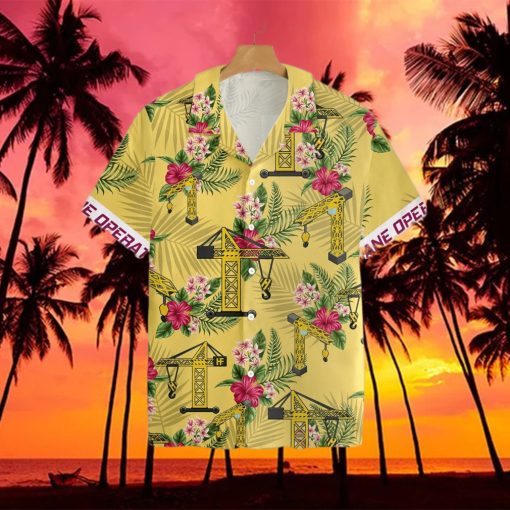 Crane Operator Hawaiian Shirt