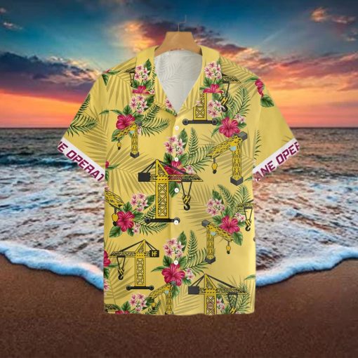 Crane Operator Hawaiian Shirt