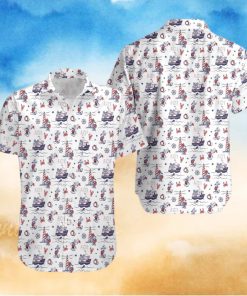 Cruise Hawaiian Print Shirt   Disney Cruise   Dad Disney Nautical  Men s Hawaiian Shirt