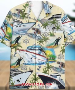 Cruising Surfing Hawaiian Shirt