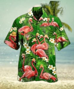 Custom Aloha Fabulous Flamingo Unisex Hawaiian Shirt