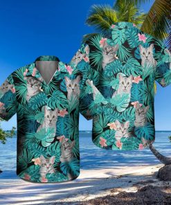 Custom Photo Cat Tropical Hawaiian Shirt