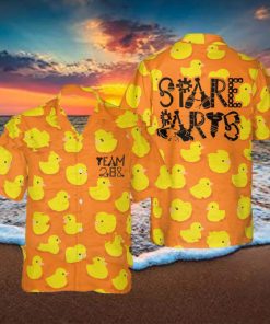 Cute Duck Pattern Hawaiian Shirt Idea Summer Gift For Men And Women