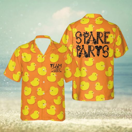 Cute Duck Pattern Hawaiian Shirt Idea Summer Gift For Men And Women