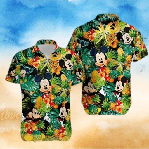 Cute Mickey Aloha 3D Goofy Hawaiian Shirt