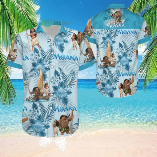 Cute Moana Aloha Hawaiian Shirt