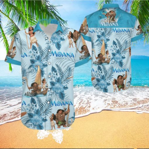 Cute Moana Aloha Hawaiian Shirt