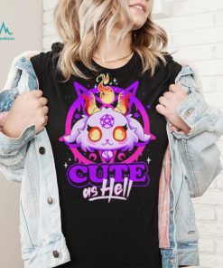 Cute as Hell – Pink Evil Demon Goat shirt