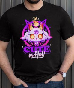 Cute as Hell – Pink Evil Demon Goat shirt