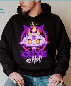 Cute as Hell – Pink Evil Demon Goat shirt