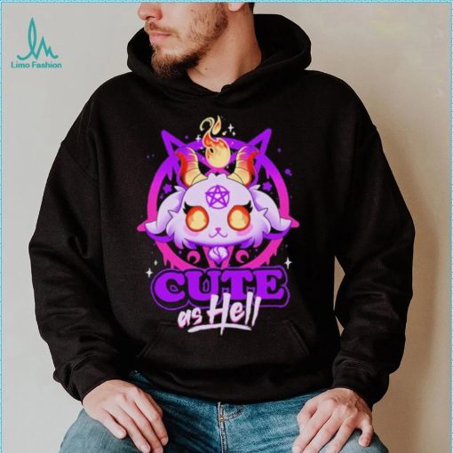 Cute as Hell – Pink Evil Demon Goat shirt