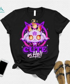 Cute as Hell – Pink Evil Demon Goat shirt