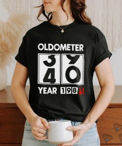 DCL Oldometer 40 year 1983 To 2023 Classic T Shirt