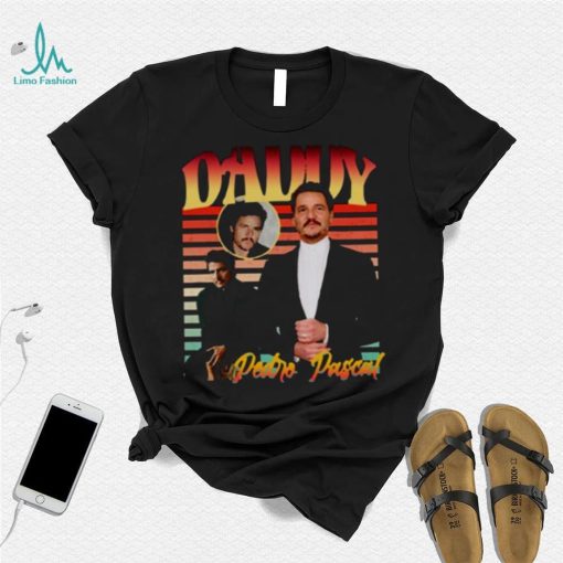 Daddy Pedro Pascal Vintage Collage shirt