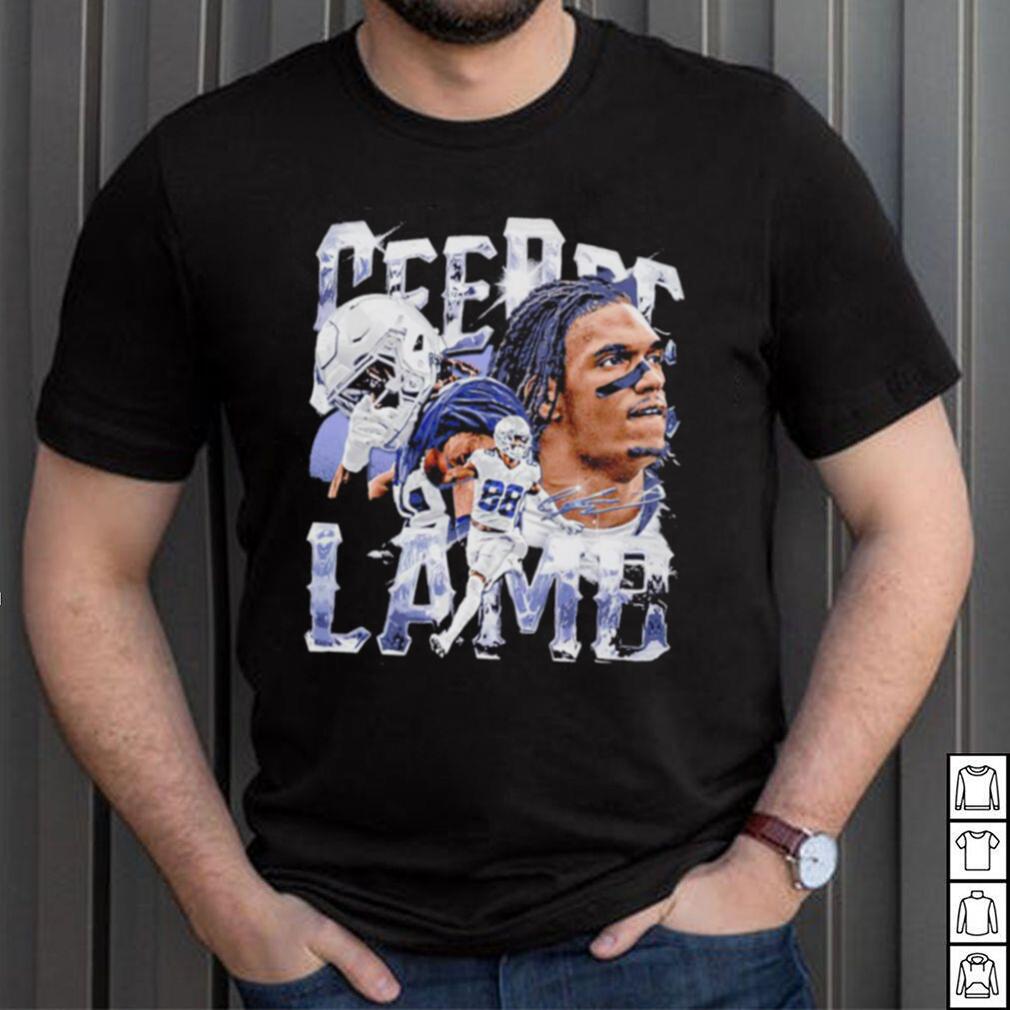 Dallas Cowboys CeeDee Lamb 88 signature shirt - Limotees