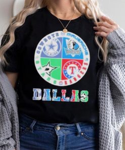 Dallas Cowboys Mavericks Stars And Rangers Logo Shirt