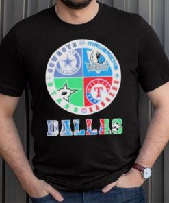 Dallas Cowboys Mavericks Stars And Rangers Logo Shirt