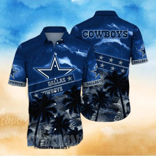 Dallas Cowboys NFL Floral Full Printed Hawaiian Shirt