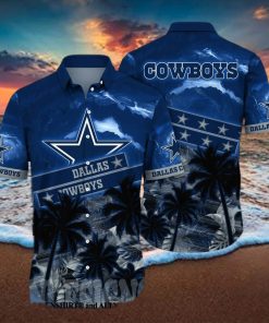 Dallas Cowboys NFL Floral Full Printed Hawaiian Shirt