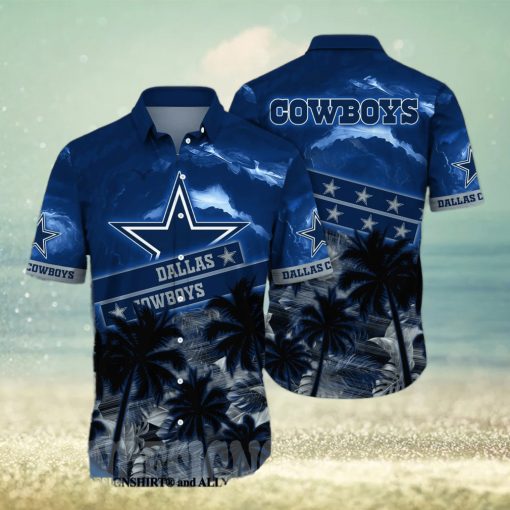 Dallas Cowboys NFL Floral Full Printed Hawaiian Shirt