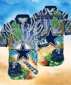 Dallas Cowboys NFL Floral Full Printing Hawaiian Shirt