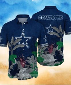 Dallas Cowboys NFL Flower All Over Print Classic Hawaiian Shirt