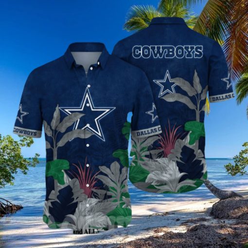 Dallas Cowboys NFL Flower All Over Print Classic Hawaiian Shirt