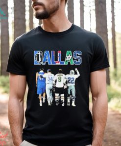 Dallas Cowboys Stars Mavericks Texas Rangers Legend Team shirt