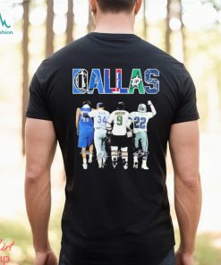 Dallas Cowboys Stars Mavericks Texas Rangers Legend Team signatures Shirt