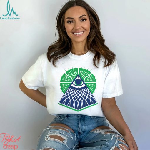 Dallas Mavericks X Illuminati logo shirt