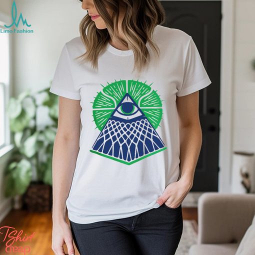 Dallas Mavericks X Illuminati logo shirt