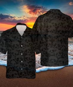 Dark Skull Pattern Hawaiian Shirt Idea Summer Gift For Men And Women