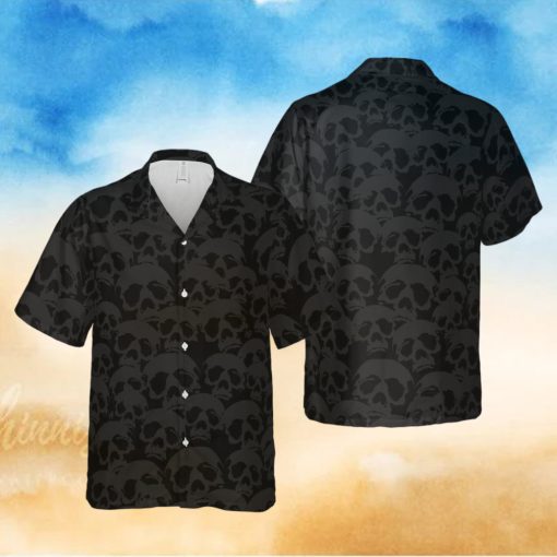 Dark Skull Pattern Hawaiian Shirt Idea Summer Gift For Men And Women