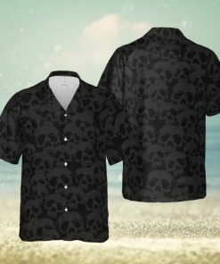 Dark Skull Pattern Hawaiian Shirt Idea Summer Gift For Men And Women