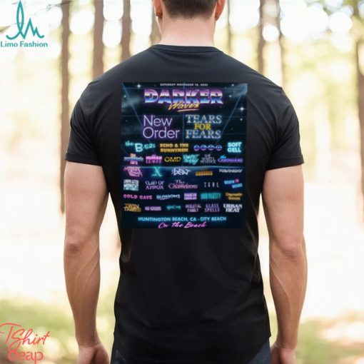 Darker Waves 2023 poster shirt