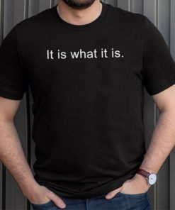 Daryl morey wearing it is what it is shirt