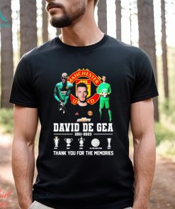 David De Gea 2011 2023 Thank You For The Memories Shirt