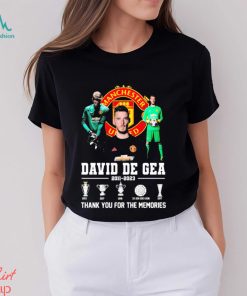 David De Gea 2011 2023 Thank You For The Memories Shirt