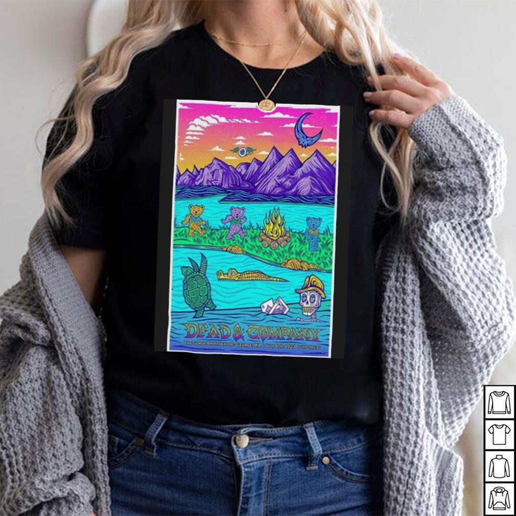 Dead & Company July 8, 2023 Gorge Amphitheatre, George, WA Poster Shirt Dead & Company July 8, 2023 Gorge Amphitheatre, George, WA Poster Shirt