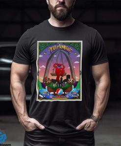 Dead & Company Poster Final Tour St. Louis Mo Maryland Heights Mo 2023 T shirt