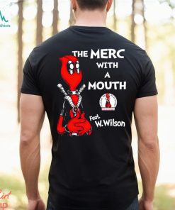 Deadpool the Merc with a mouth feat W. Wilson art shirt