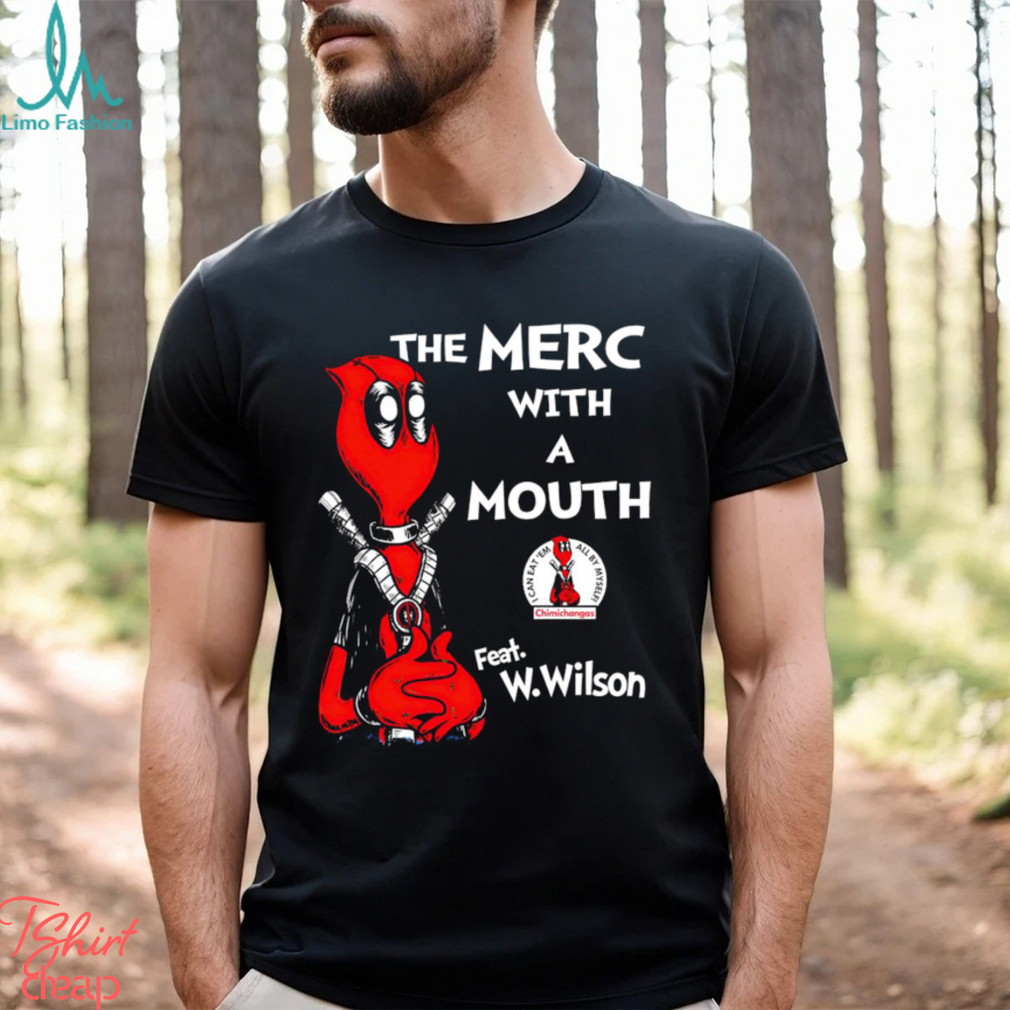 Deadpool the Merc with a mouth feat W. Wilson art shirt Deadpool the Merc with a mouth feat W. Wilson art shirt