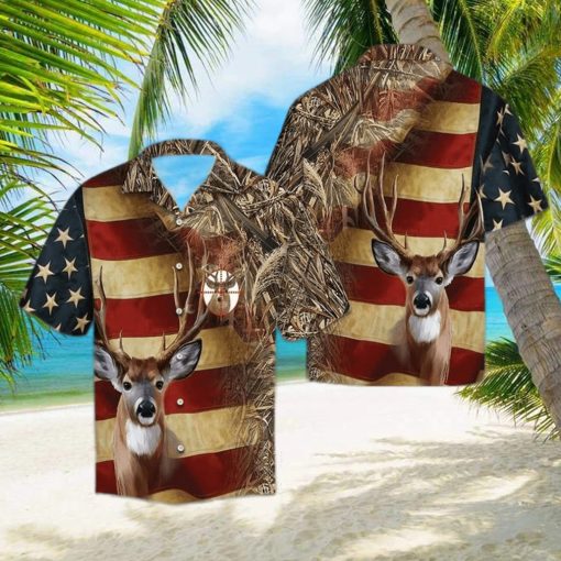 Deer Hunting Hawaiian Shirt