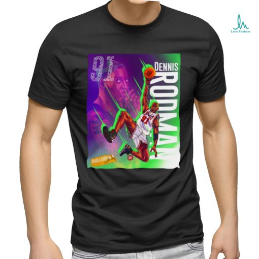 Dennis Rodman Graphic Art T Shirt