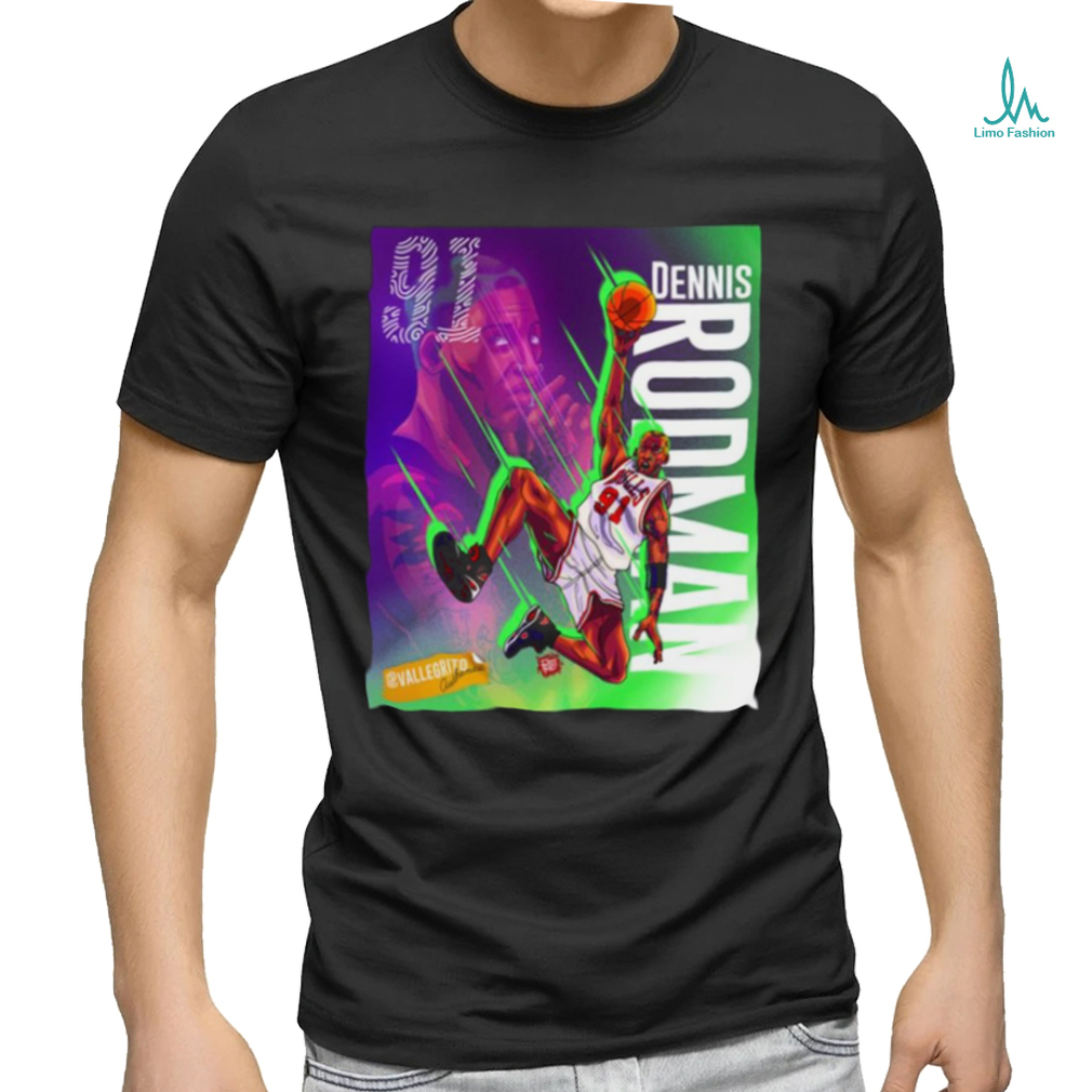 Dennis Rodman Graphic Art T Shirt Dennis Rodman Graphic Art T Shirt